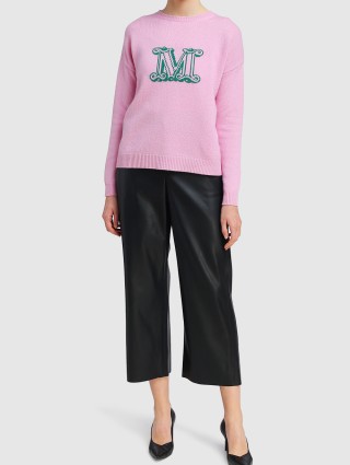 Розовый свитер MAX MARA: фото 1 - Invogue