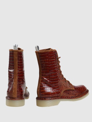 Коричневі черевики MAX MARA : фото 3 - Invogue