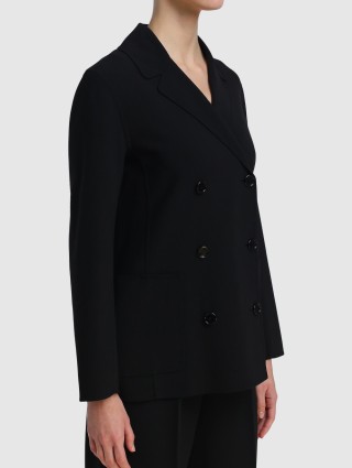 Чёрный пиджак MAX MARA: фото 3 - Invogue