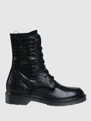 Чёрные ботинки MAX MARA: фото - Invogue