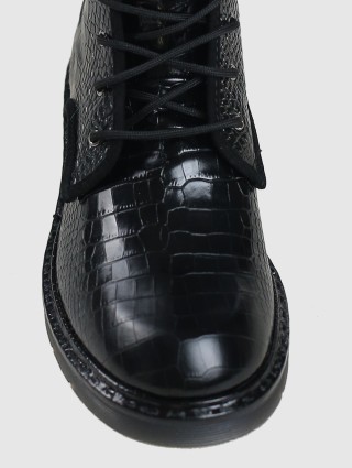 Чёрные ботинки MAX MARA: фото 4 - Invogue