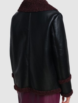 Чёрная дублёнка MARELLA: фото 4 - Invogue