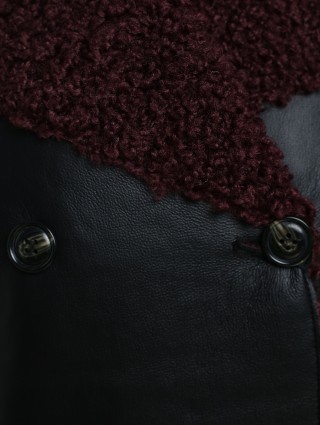 Чёрная дублёнка MARELLA: фото 5 - Invogue