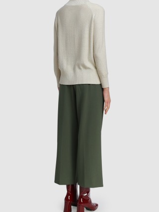 Молочный свитер MARELLA: фото 2 - Invogue