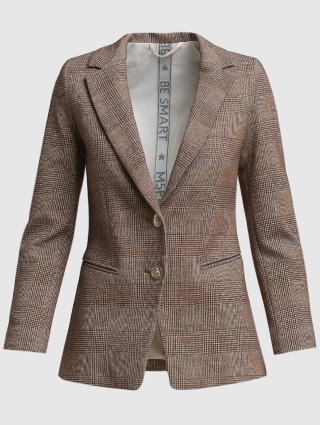 Коричневый пиджак MARELLA: фото - Invogue