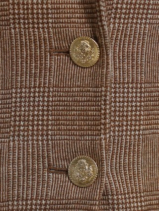 Коричневый пиджак MARELLA: фото 5 - Invogue