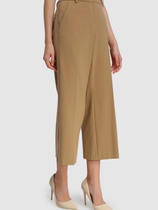 Коричневые брюки MARELLA: фото 3 - Invogue