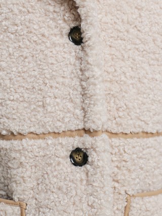 Молочная шуба MARELLA: фото 5 - Invogue