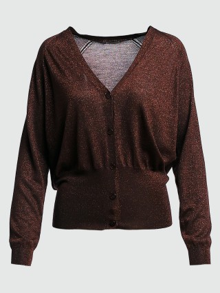 Коричневый кардиган MARELLA: фото - Invogue