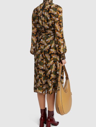 Чёрное платье MARELLA: фото 2 - Invogue