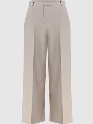 Бежевые брюки MAX&CO: фото - Invogue