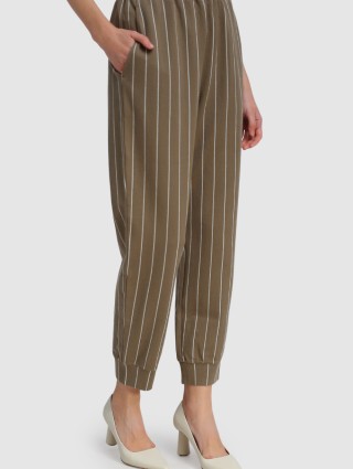 Зелёные брюки MAX&CO: фото 3 - Invogue