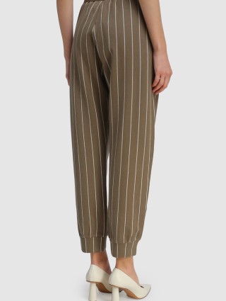 Зелёные брюки MAX&CO: фото 4 - Invogue