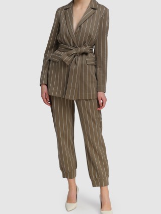 Зелёные брюки MAX&CO: фото 1 - Invogue