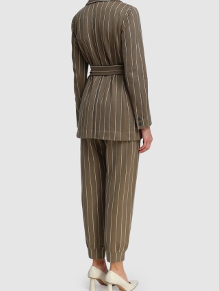 Зелёные брюки MAX&CO: фото 2 - Invogue