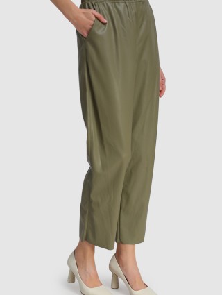 Зелёные брюки MAX&CO: фото 3 - Invogue