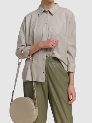 Серая сумка MAX&CO: фото 2 - Invogue