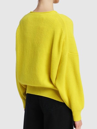 Жёлтый свитер MAX&CO: фото 3 - Invogue