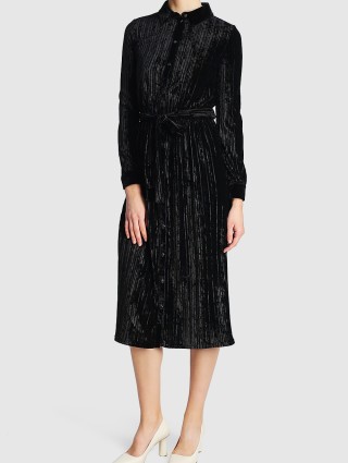 Чёрное платье MAX&CO: фото 1 - Invogue