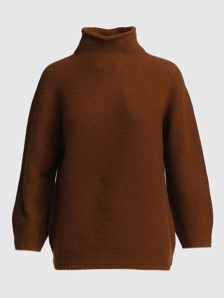 Коричневый свитер MAX MARA: фото - Invogue