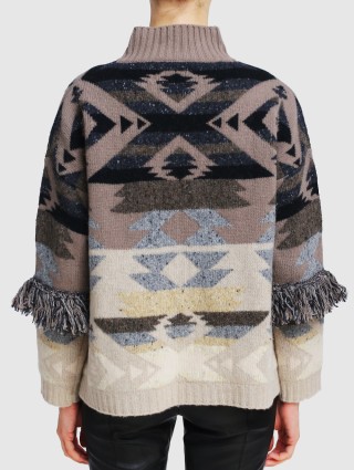 Кремовый свитер WEEKEND MAX MARA: фото 3 - Invogue