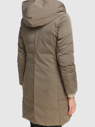 Коричневое пальто WEEKEND MAX MARA: фото 4 - Invogue