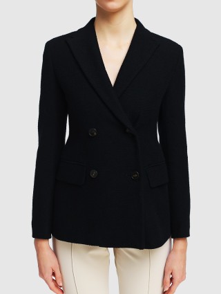 Чёрный пиджак WEEKEND MAX MARA: фото 3 - Invogue