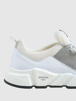 Белые сникерсы WEEKEND MAX MARA: фото 5 - Invogue
