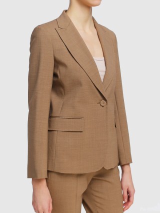 Коричневий піджак WEEKEND MAX MARA : фото 3 - Invogue