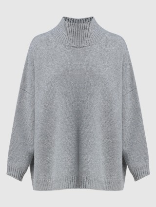 Серый свитер WEEKEND MAX MARA: фото - Invogue