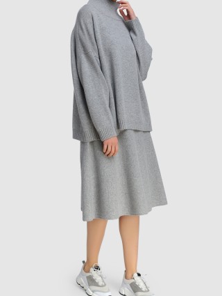 Серый свитер WEEKEND MAX MARA: фото 1 - Invogue