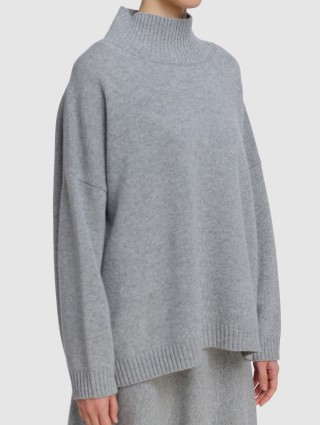 Серый свитер WEEKEND MAX MARA: фото 3 - Invogue