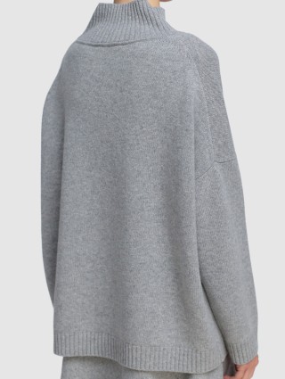 Серый свитер WEEKEND MAX MARA: фото 4 - Invogue