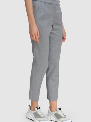 Серые брюки WEEKEND MAX MARA: фото 3 - Invogue