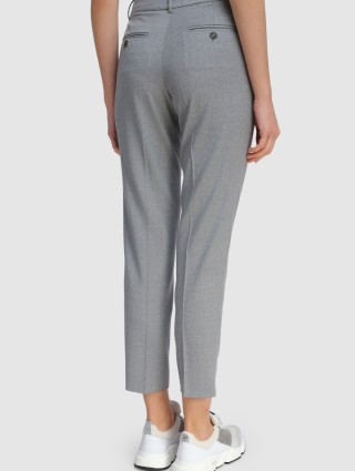 Серые брюки WEEKEND MAX MARA: фото 4 - Invogue