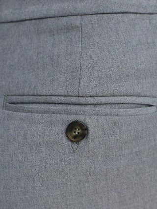 Серые брюки WEEKEND MAX MARA: фото 5 - Invogue