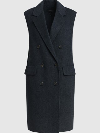 Тёмно-серый жилет WEEKEND MAX MARA: фото - Invogue