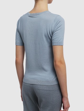 Синій светр WEEKEND MAX MARA : фото 3 - Invogue