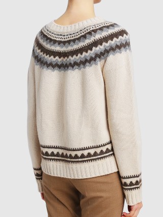 Молочний светр WEEKEND MAX MARA : фото 3 - Invogue