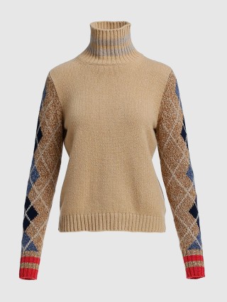 Кремовый свитер WEEKEND MAX MARA: фото - Invogue