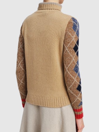 Кремовый свитер WEEKEND MAX MARA: фото 3 - Invogue