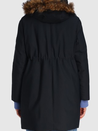 Черное пальто WEEKEND MAX MARA: фото 4 - Invogue