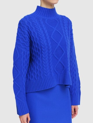 Синій светр WEEKEND MAX MARA : фото 3 - Invogue