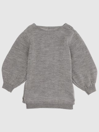 Серый свитер MONNALISA: фото 1 - Invogue