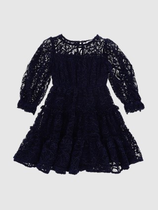 Синее платье MONNALISA: фото - Invogue