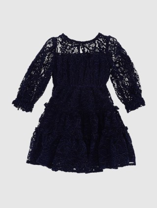 Синее платье MONNALISA: фото 1 - Invogue