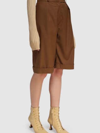 Коричневі шорти OLENICH : фото 3 - Invogue