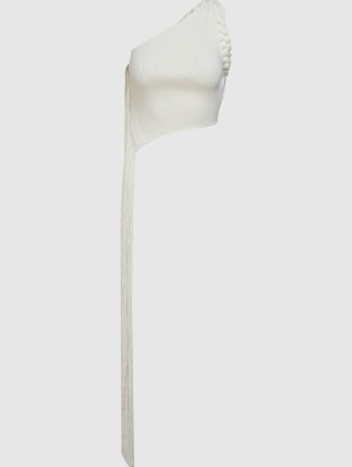 Белый топ HELMUT LANG: фото - Invogue