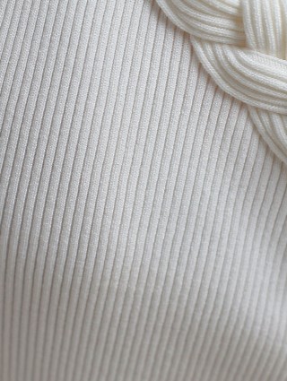 Белый топ HELMUT LANG: фото 4 - Invogue