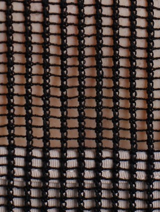 Чёрный топ HELMUT LANG: фото 3 - Invogue